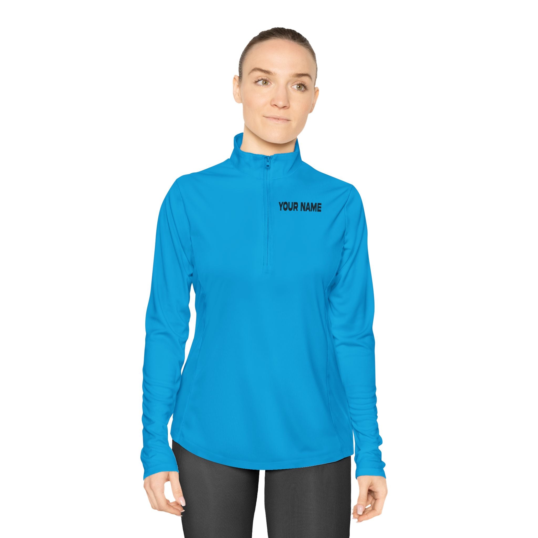 "VJ Ricco"🎤 Custom Unisex Quarter-Zip Pullover – Personalized “IN THE MIX” Style - Athletic fit